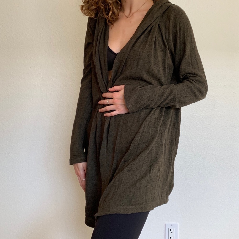 Urban Outfitters Hooded Lounge Cardigan